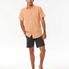 Men Rip Curl Shirts & Flannels | Searchers Short Sleeve Shirt