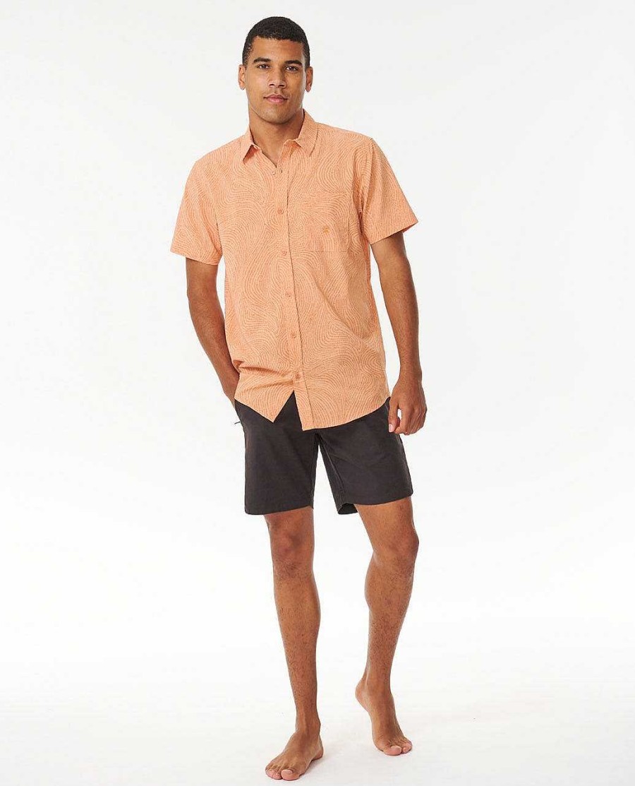 Men Rip Curl Shirts & Flannels | Searchers Short Sleeve Shirt