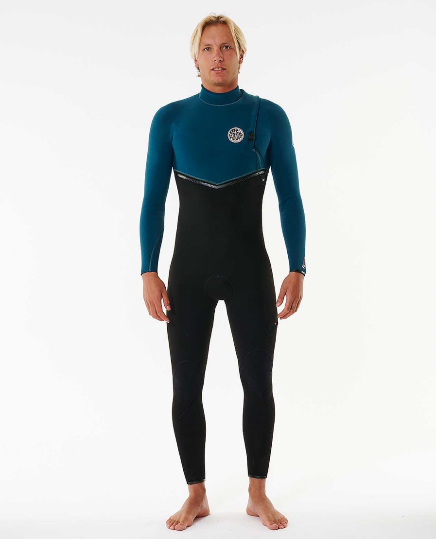 Men Rip Curl Fullsuits | E7 E-Bomb 3/2 Zip Free Fullsuit Wetsuit