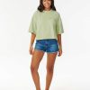 Women Rip Curl Tees & Tanks | La Quinta Heritage Crop Tee