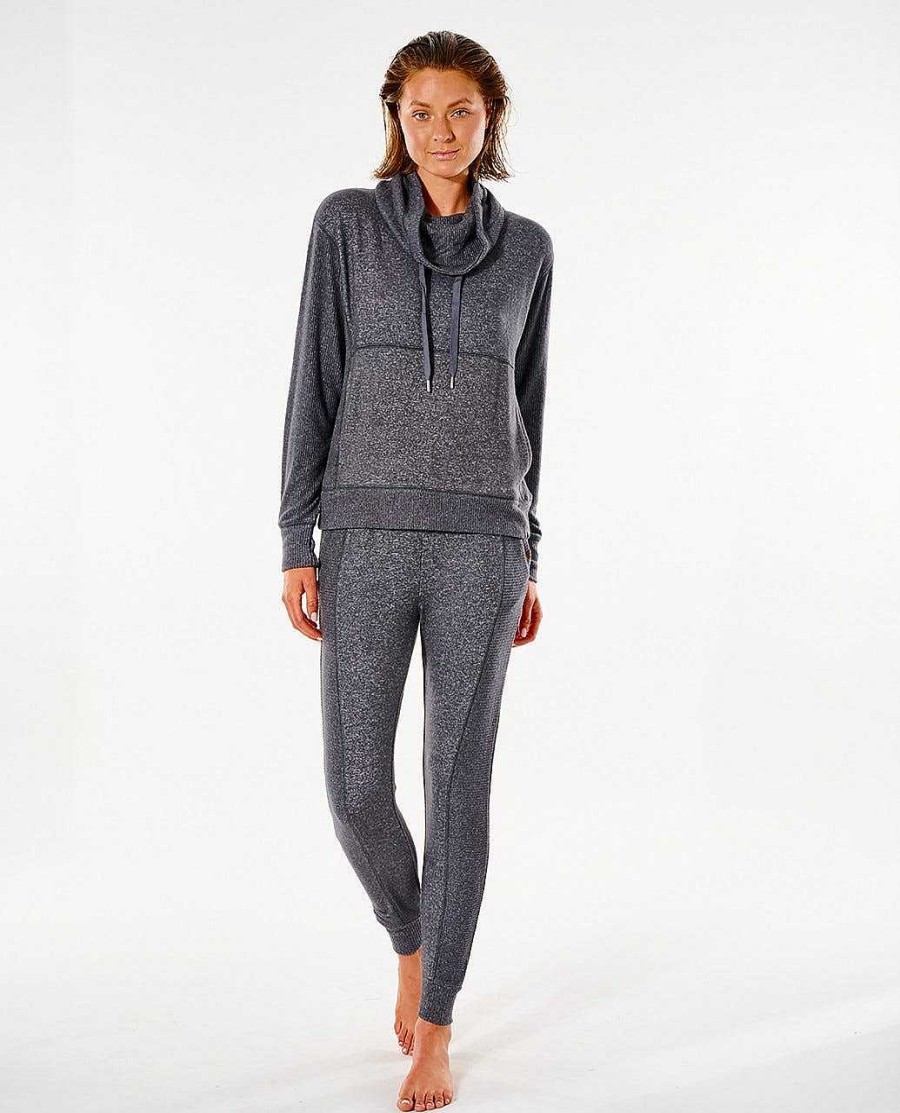 Women Rip Curl Hoodies & Fleece | Cozy Ii Roll Neck Fleece