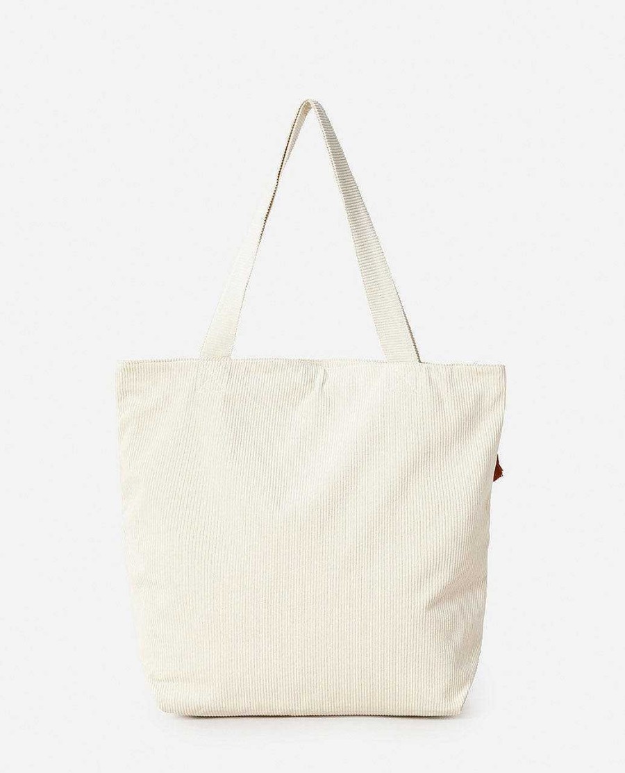 Women Rip Curl Luggage & Travel | Nomad 67L Tote Bag Off White