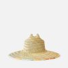 Women Rip Curl Hats & Beanies | Mixed Straw Sun Hat