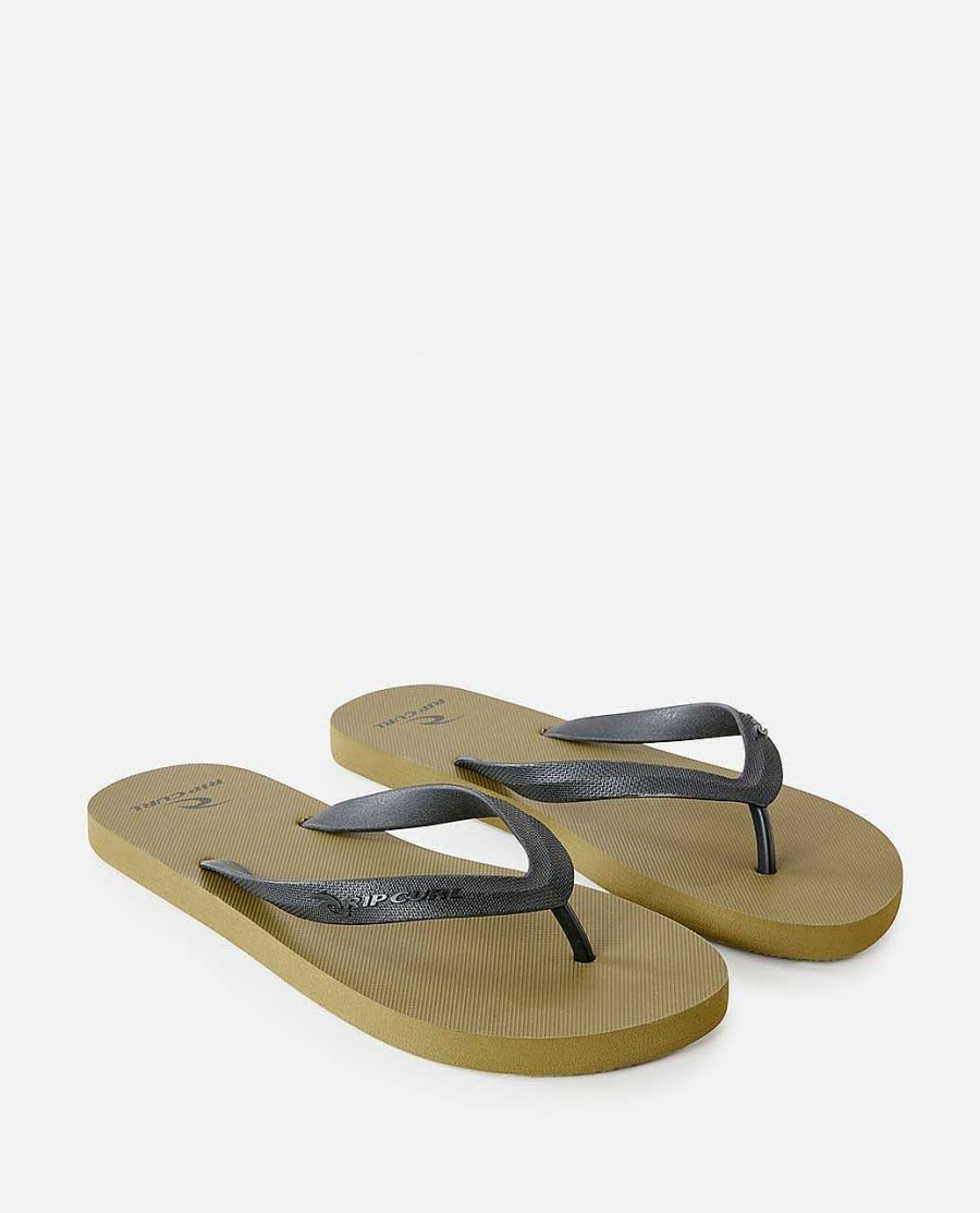 Men Rip Curl Sandals | Brand Logo Bloom Open Toe Sandals