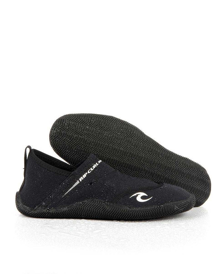 Kids Rip Curl Kids Booties | Junior Reefwalker Booties Black