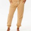 Women Rip Curl Pants | Classic Surf Track Pant Tan