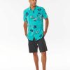 Men Rip Curl Shirts & Flannels | Mod Tropics Short Sleeve Shirt