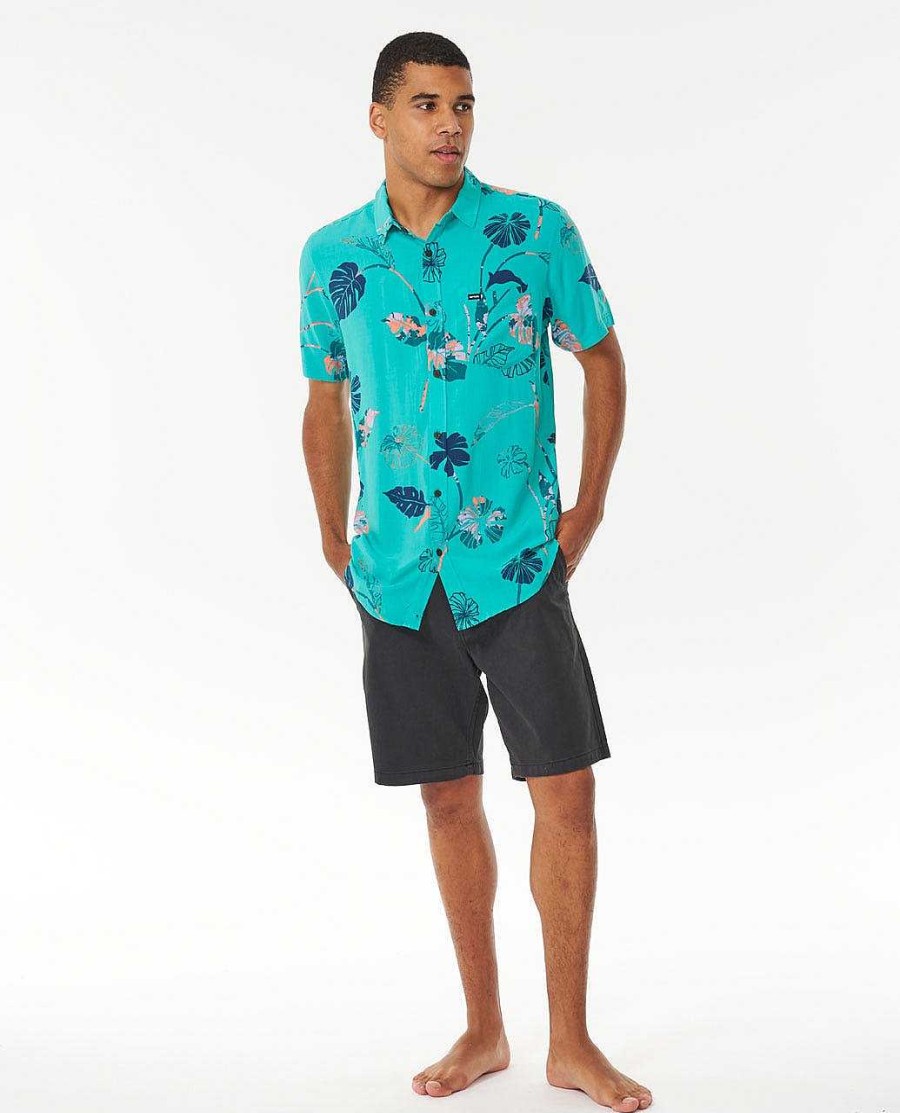 Men Rip Curl Shirts & Flannels | Mod Tropics Short Sleeve Shirt