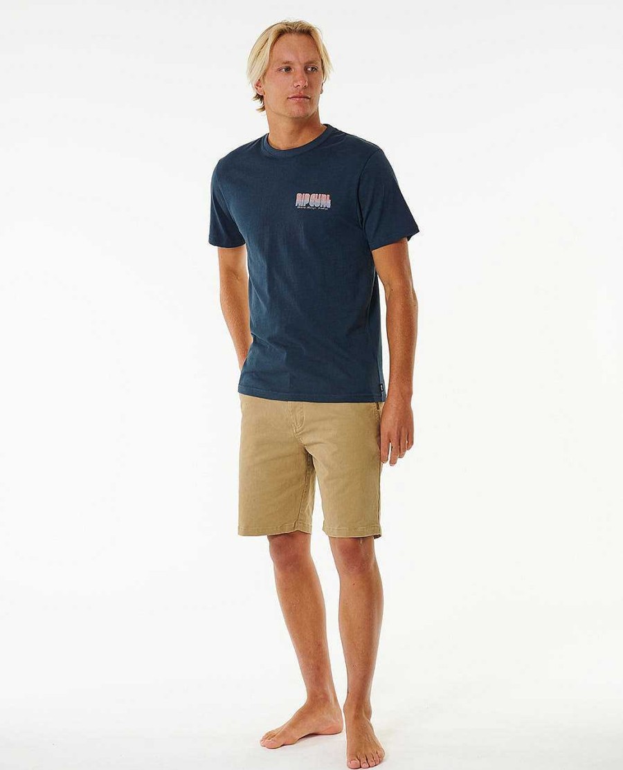 Men Rip Curl Tees & Tanks | Sur Revival Repeater Tee