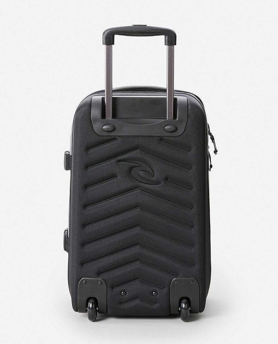 Men Rip Curl Luggage & Travel | F-Light Transit 50L Ios Wheeled Travel Bag Grey Marle