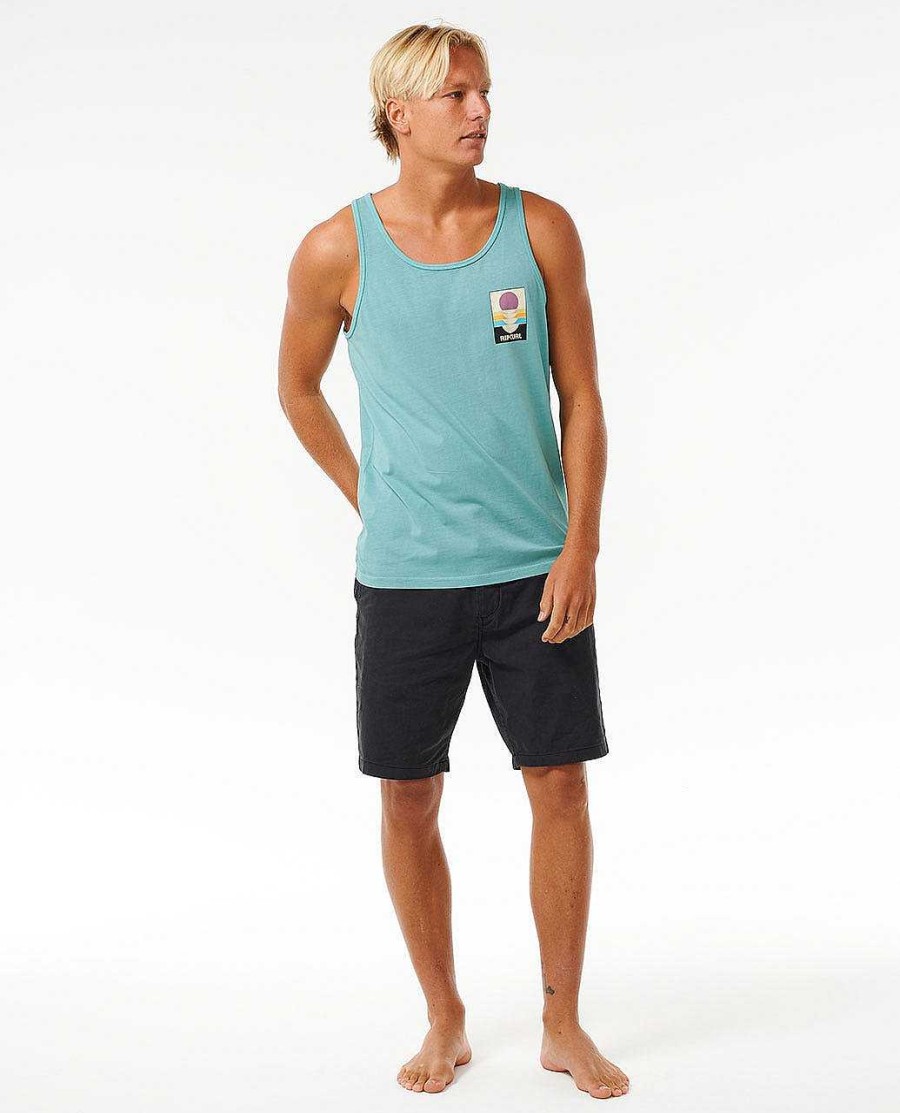 Men Rip Curl Tees & Tanks | Surf Revival Peaking Tank