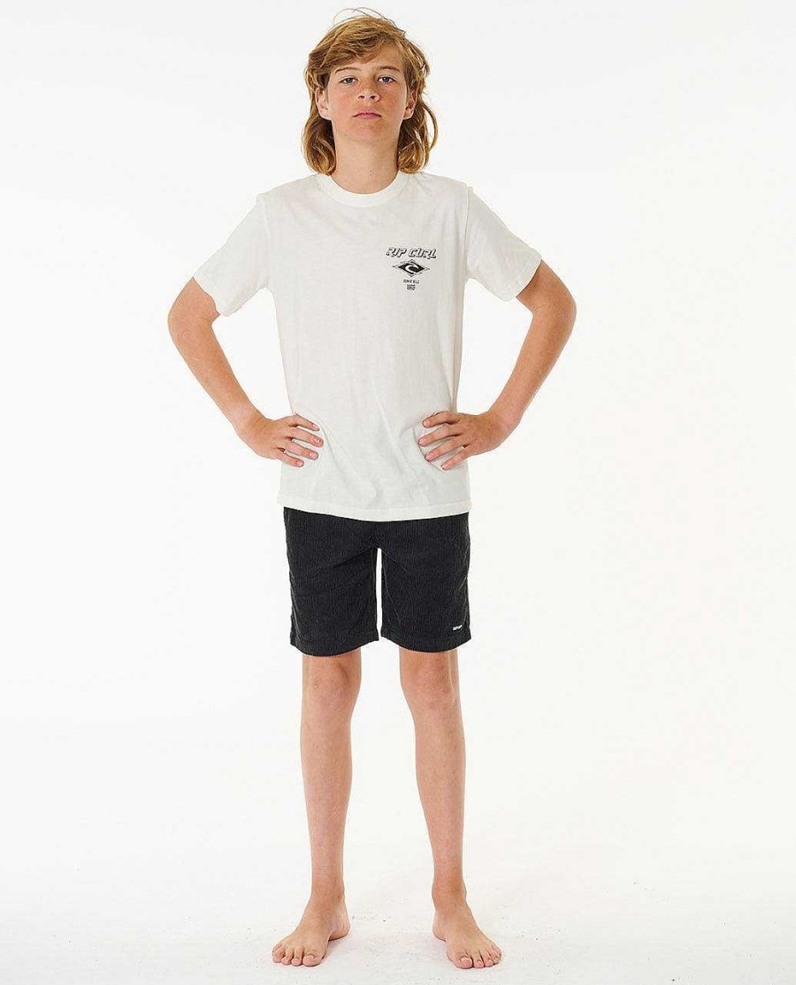 Boys Rip Curl Tops & Tees | Fadeout Icon Tee - Boys (8-16 Years)