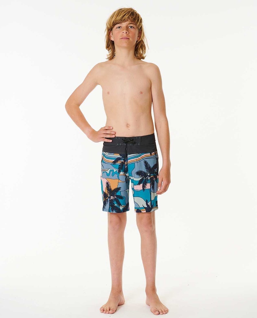 Boys Rip Curl Boardshorts | Mirage Mason Barrel Killa Boardshort - Boys (8-16 Years)