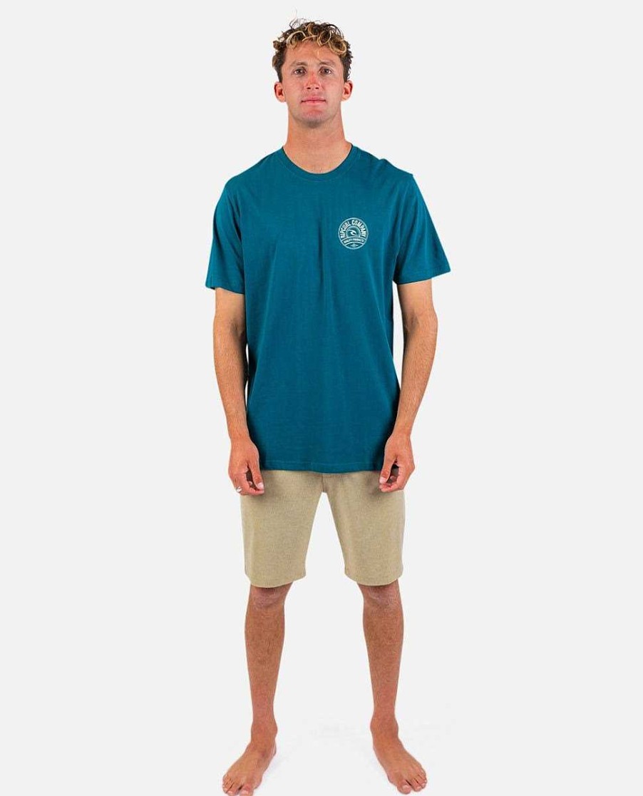 Men Rip Curl Tees & Tanks | Stapler Tee