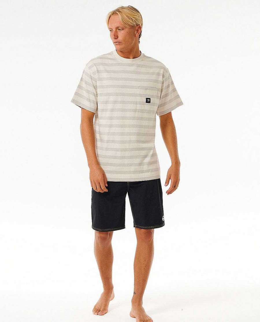 Men Rip Curl Tees & Tanks | Quality Surf Products Stripe Tee