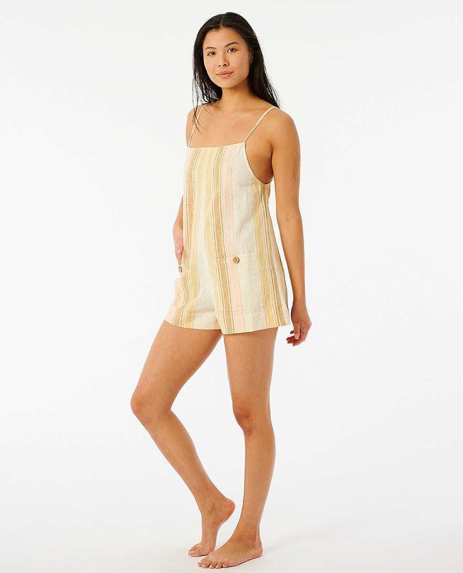 Women Rip Curl Dresses & Rompers | Classic Surf Stripe Onesie