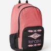 Men Rip Curl Backpacks & Bags | Lost Islands Evo 24L Backpack Black/Red