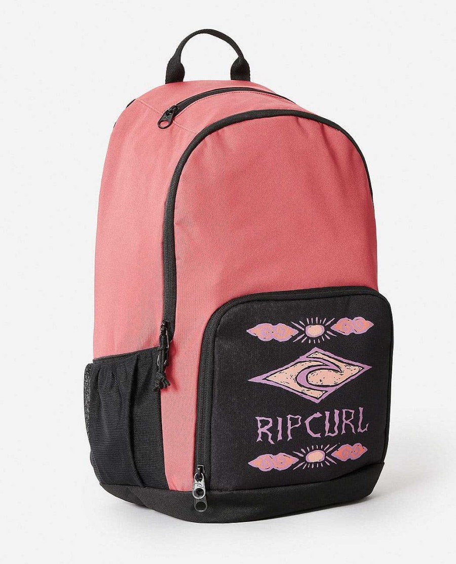 Men Rip Curl Backpacks & Bags | Lost Islands Evo 24L Backpack Black/Red