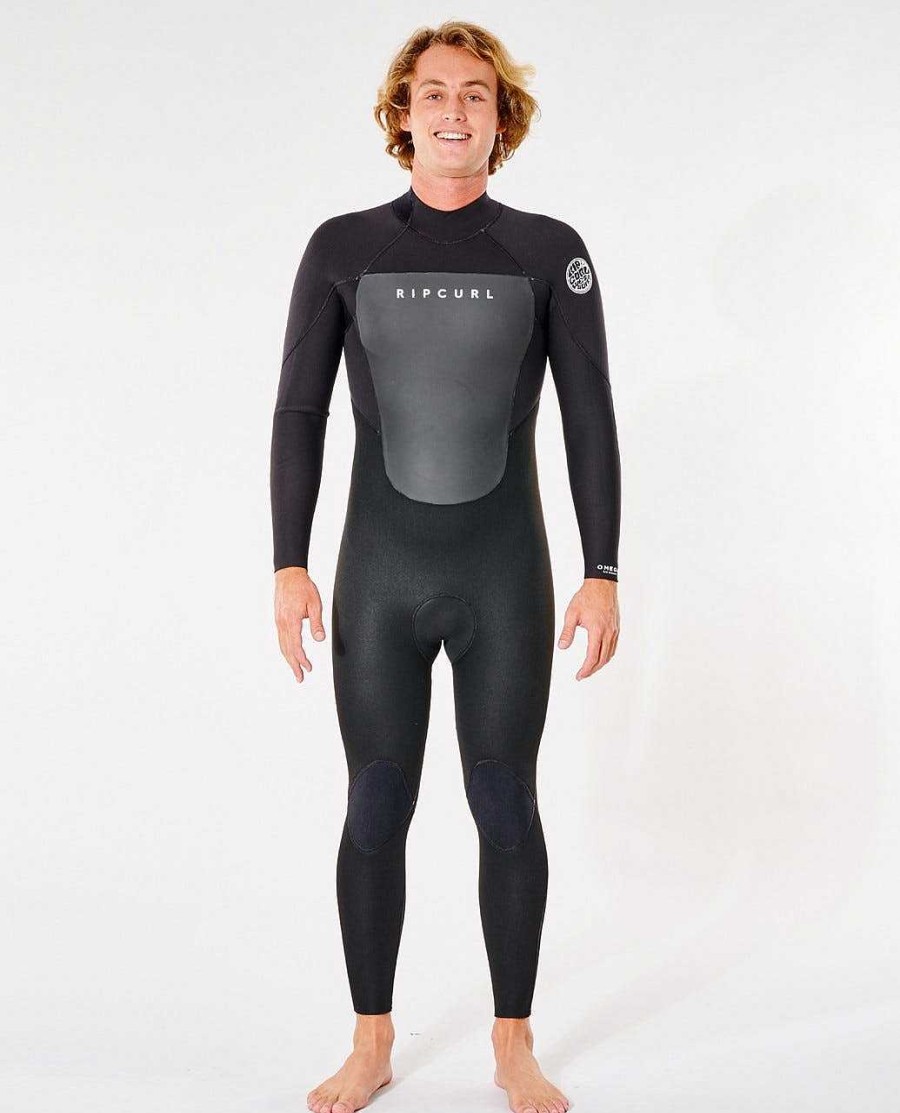 Men Rip Curl Fullsuits | Omega 3/2 Back Zip Fullsuit Wetsuit