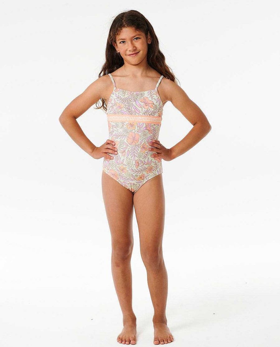 Girls Rip Curl Swimwear | Hidden Tropic One Piece Swimsuit - Girl (8-16)