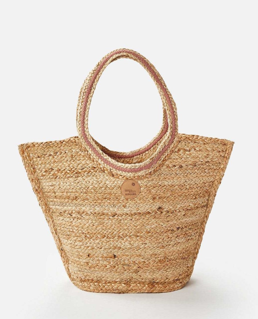 Women Rip Curl Luggage & Travel | Hacienda Jute Bag Natural