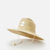 Women Rip Curl Hats & Beanies | Script Straw Sun Hat