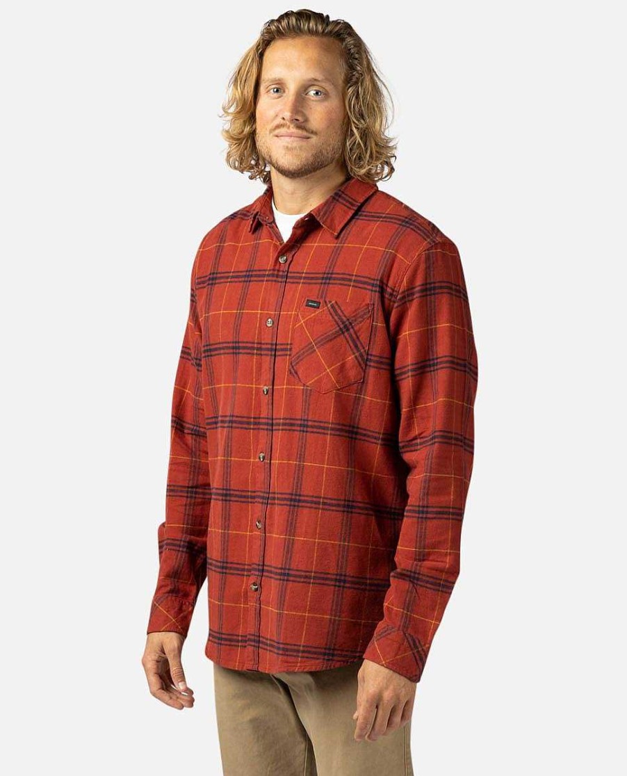 Men Rip Curl Shirts & Flannels | Checked In Flannel