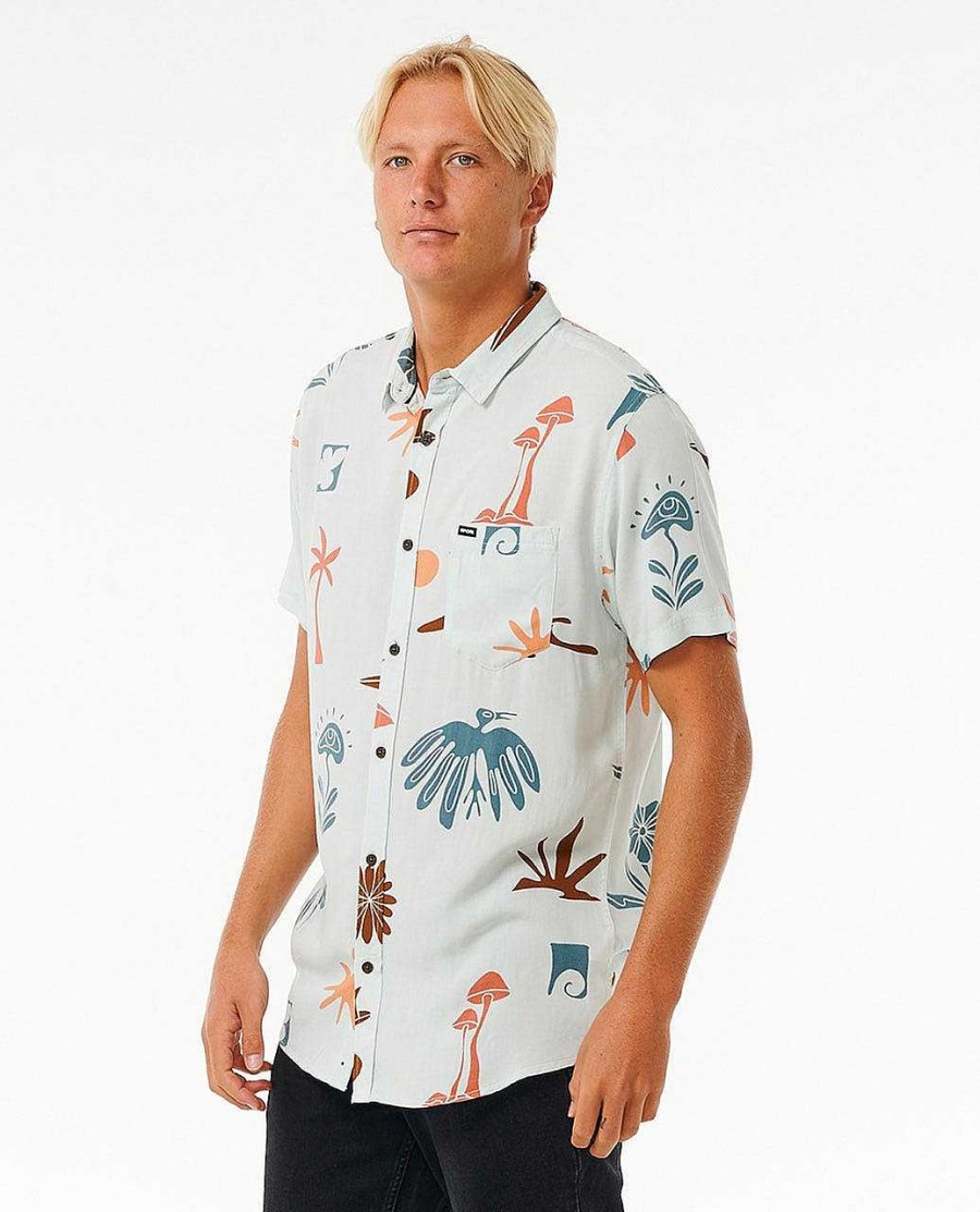 Men Rip Curl Shirts & Flannels | Party Pack Short Sleeve Shirt