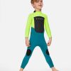 Kids Rip Curl Fullsuits | Groms Omega 3/2Mm Back Zip Wetsuit