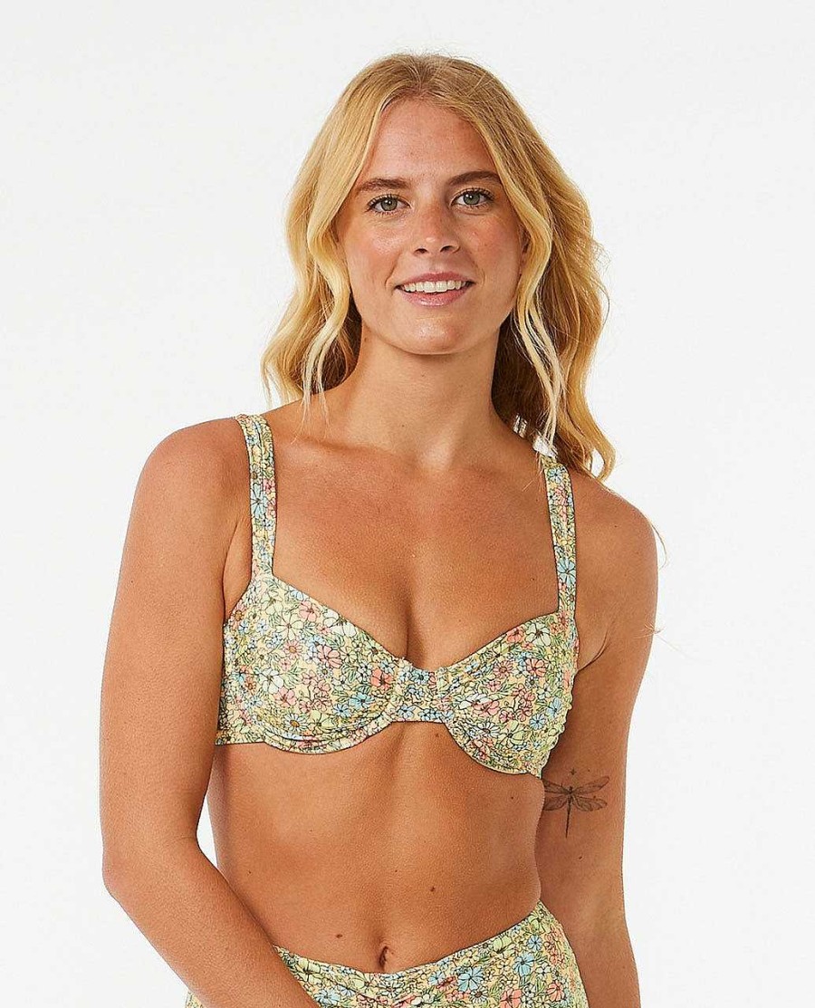 Women Rip Curl Bikini Tops | Sea Of Dreams Balconette Multico