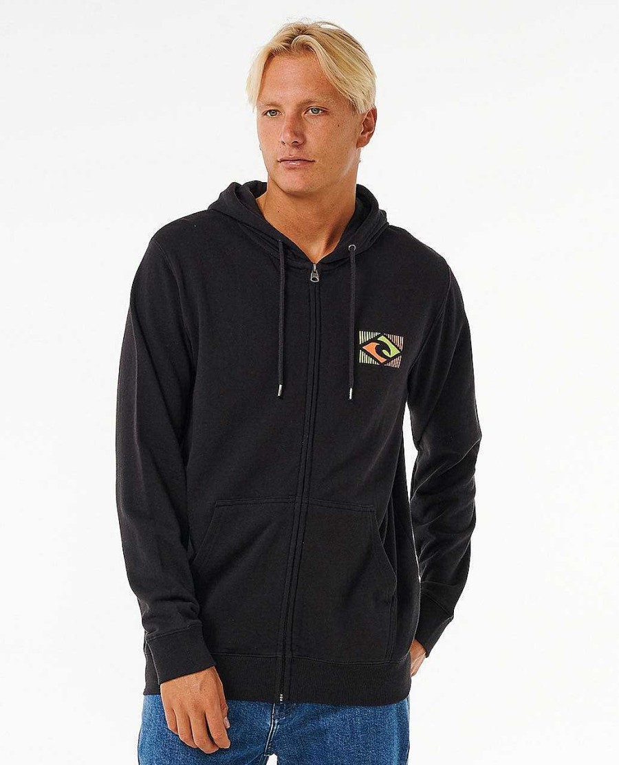 Men Rip Curl Hoodies & Fleece | Tradition Zip Through Hood