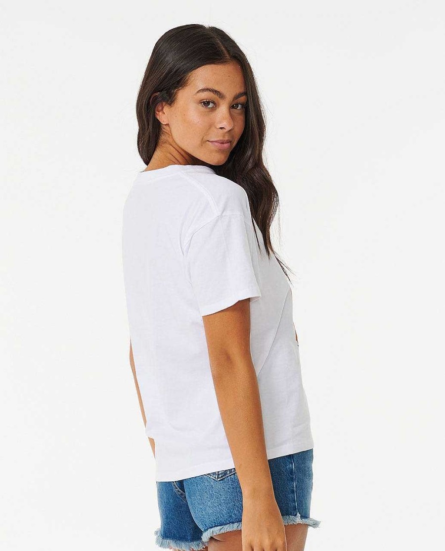 Women Rip Curl Tees & Tanks | Moonlight Relaxed Tee