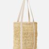 Women Rip Curl Luggage & Travel | Essentials Straw 18L Tote Natural