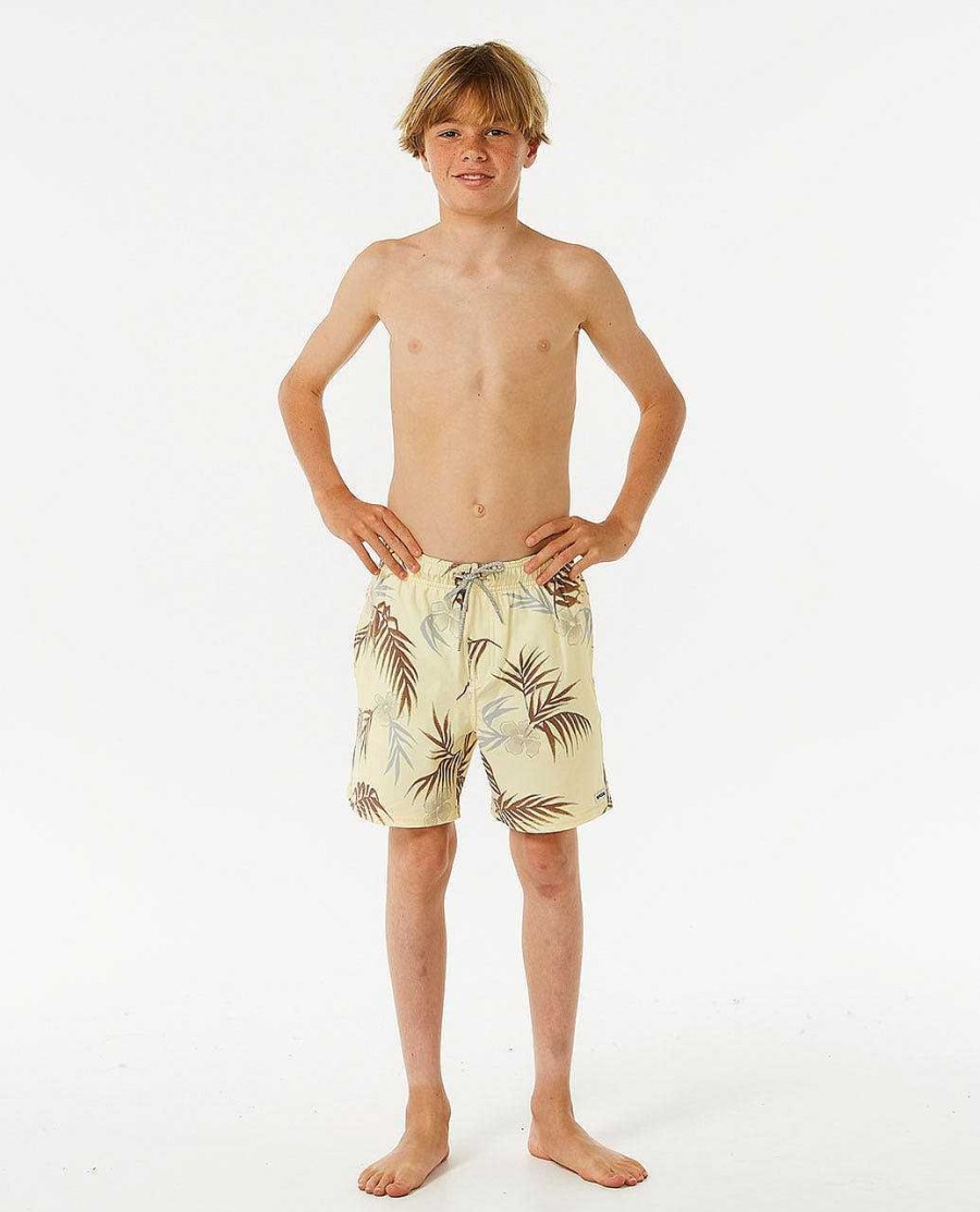 Boys Rip Curl Boardshorts | Surf Revival Floral Volley Boardshort - Boys (8-16 Years)