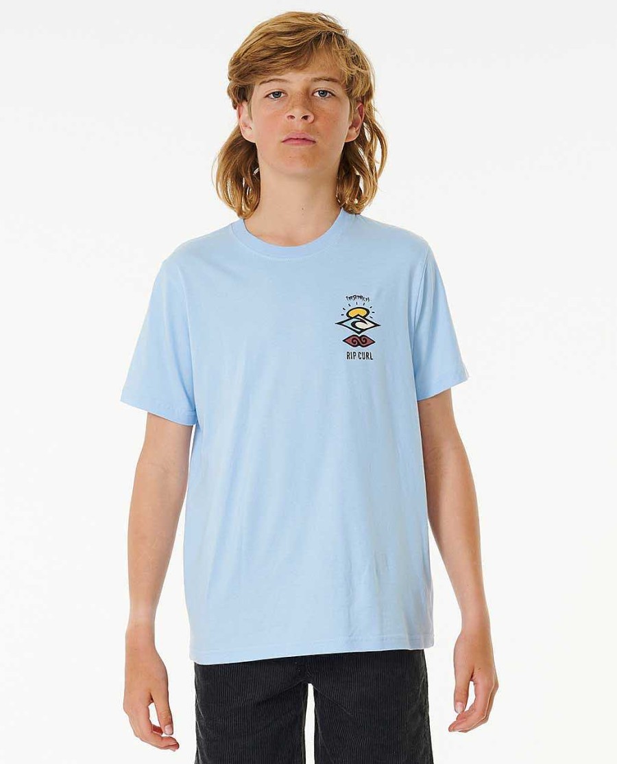 Boys Rip Curl Tops & Tees | Search Icon Tee - Boys (8-16 Years)