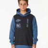 Boys Rip Curl Hoodies & Fleece | Pure Surf Hooded Jumper - Boys (8-16 Years) Vintage Navy