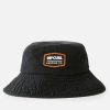 Men Rip Curl Hats & Beanies | Marker Mid Brim Hat Black