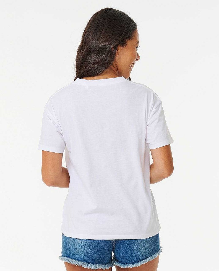 Women Rip Curl Tees & Tanks | Moonlight Relaxed Tee