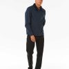 Men Rip Curl Jackets | Classic Surf Main Peak Jacket Dark Navy