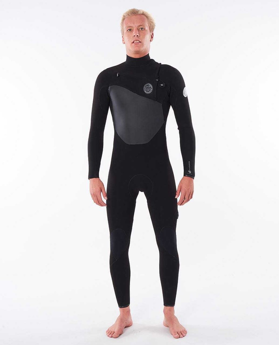 Men Rip Curl Fullsuits | E6 Flashbomb 3/2 Chest Zip Wetsuit