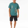 Men Rip Curl Tees & Tanks | Saltwater Culture Power Plants Tee