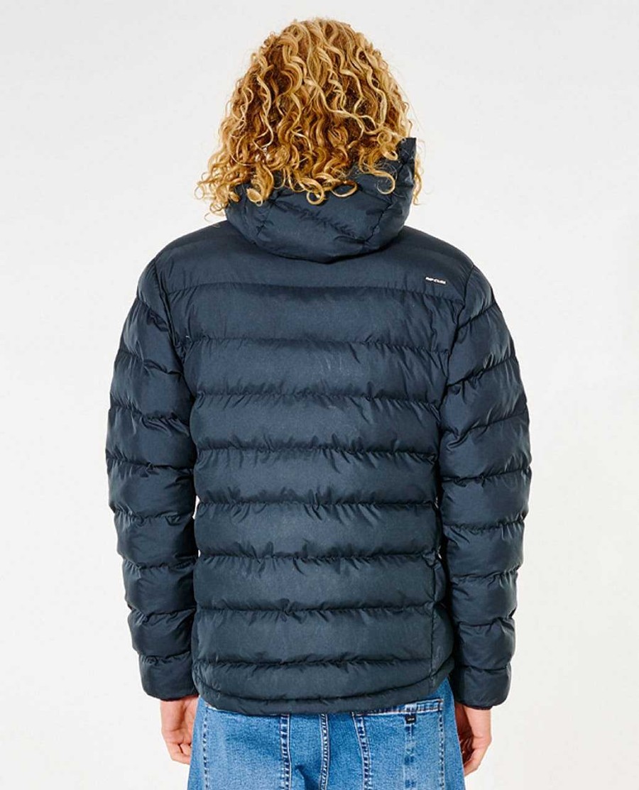 Men Rip Curl Jackets | Elite Anti-Series Eco Hooded Puffer Jacket