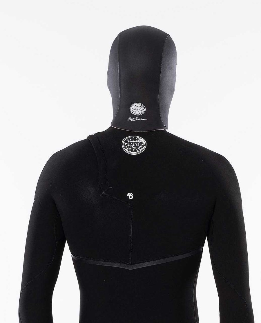 Men Rip Curl Booties Gloves & Hoods | Heatseeker 3Mm Wetsuit Hood Black