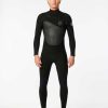 Men Rip Curl Fullsuits | E7 Flashbomb 3/2 Chest Zip Wetsuit