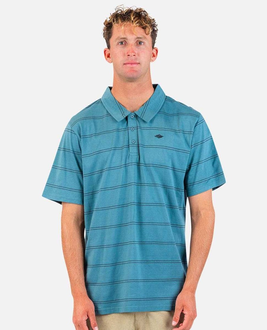 Men Rip Curl Shirts & Flannels | Plain Stripe Polo