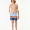 Boys Rip Curl Boardshorts | Pure Surf Block Volley - Boys (8-16 Years)