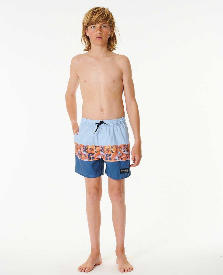 Boys Rip Curl Boardshorts | Pure Surf Block Volley - Boys (8-16 Years)