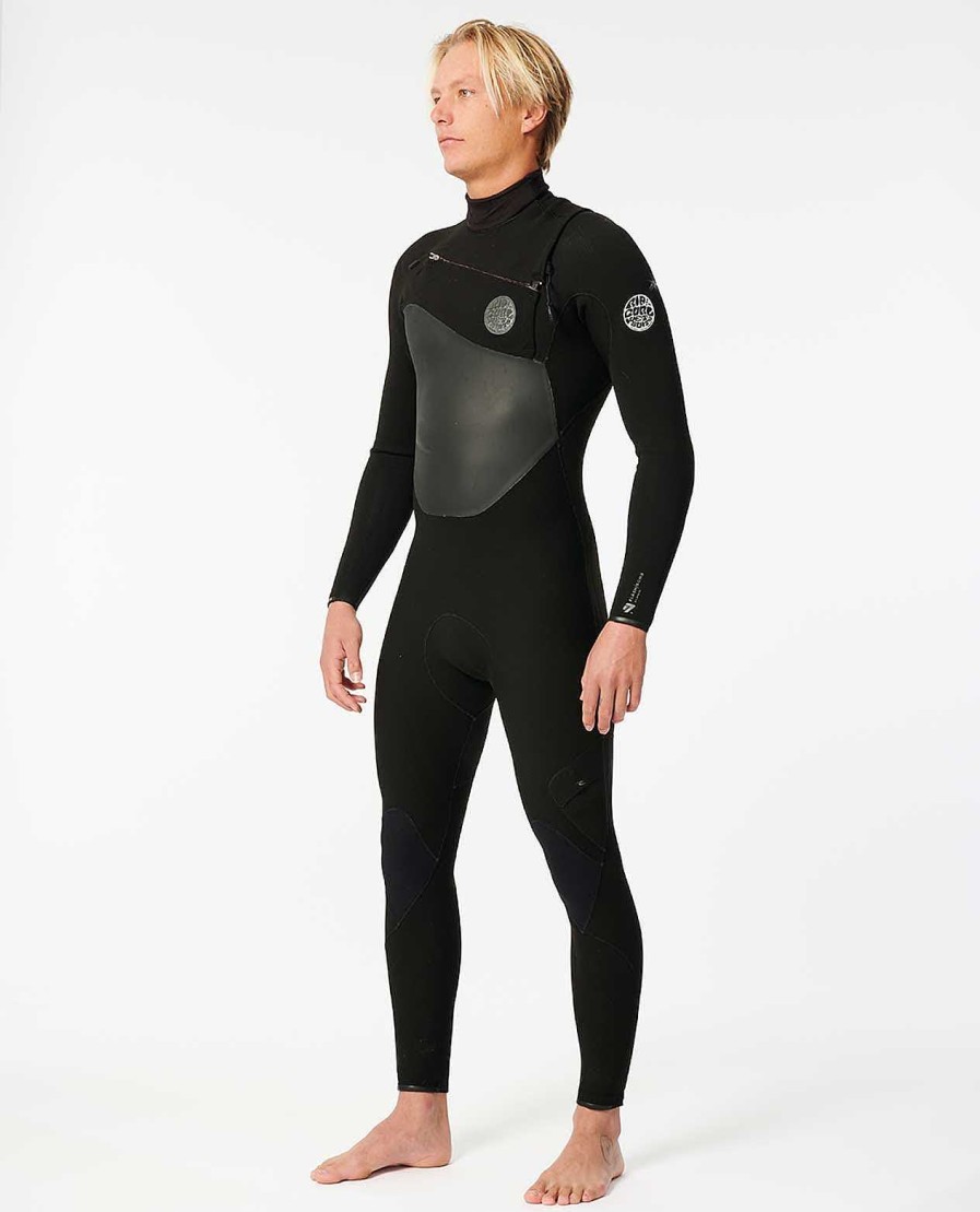 Men Rip Curl Fullsuits | E7 Flashbomb 3/2 Chest Zip Wetsuit