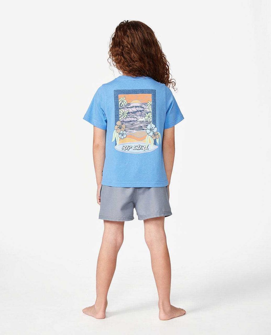 Boys Rip Curl Tops & Tees | Static Youth Art Tee - Boys (1-8 Years)