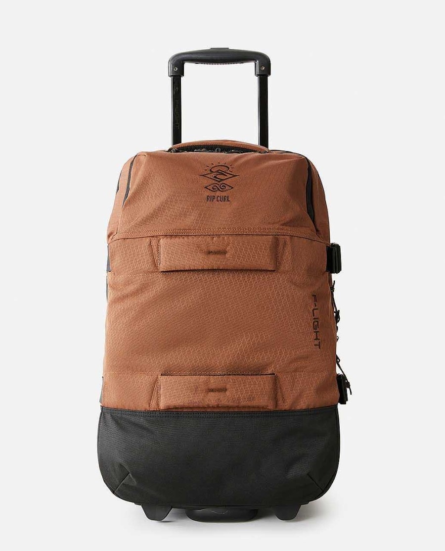 Men Rip Curl Luggage & Travel | F-Light Transit Is 50L Searchers Travel Bag Brown